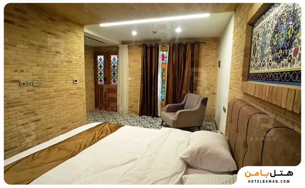 اتاق دو تخته دبل سروناز (اقامت با صبحانه)